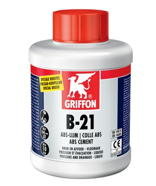 Griffon B-21 lijm 500ml (Sneldrogende ABS lijm, vloeibaar)