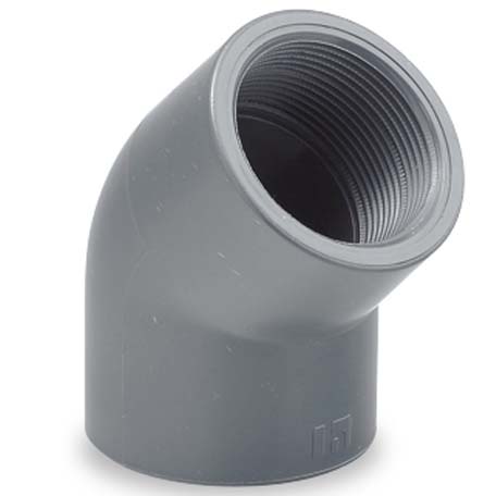 [1002215] Coude 45° F 50 X F 1,1/2" A Visser