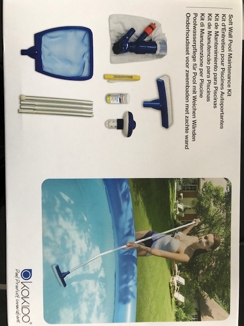 Kit d'entretien pour mini-piscine (7 pièces)