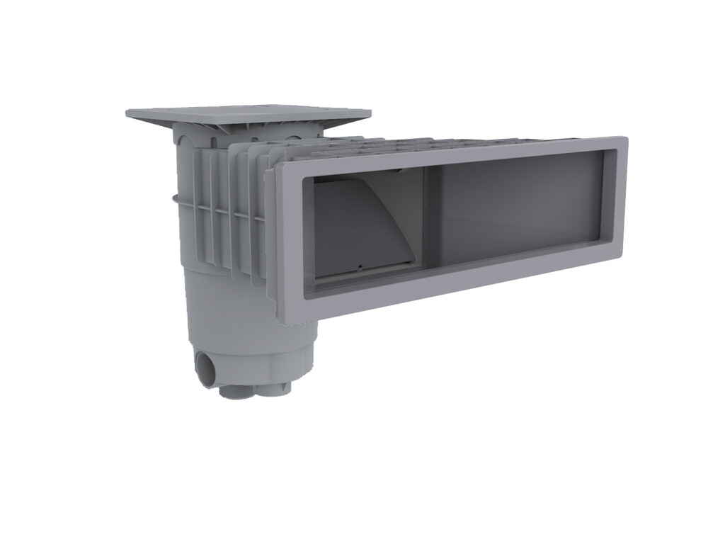 [95286GPPG 3007150286] Skimmer Design A500 NHL - Beton/Liner (Gris)