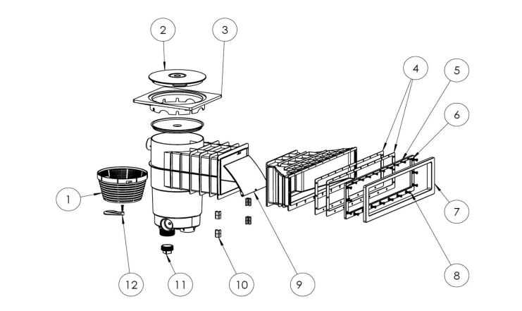 [80493] O-ring SKIMMER A500 (n°4)