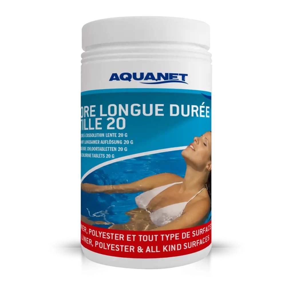 Chlore pastilles 20gr / 1kg