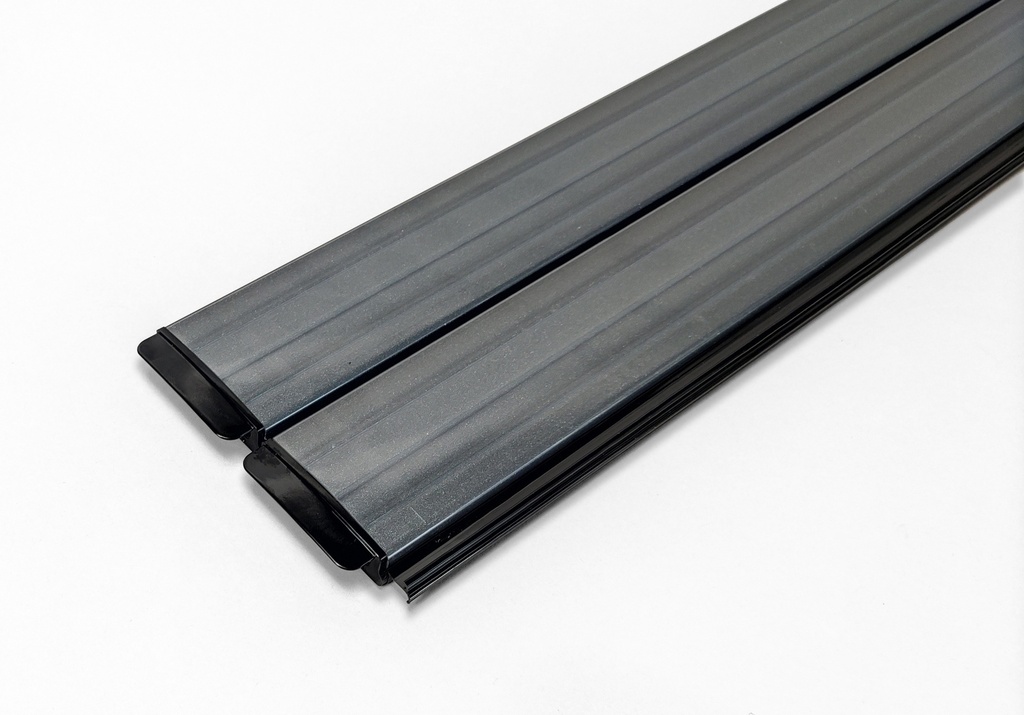[PC-AFP-3940] Paquet de 16 lames Polycarbonate Platinium bouchonnées 3940mm