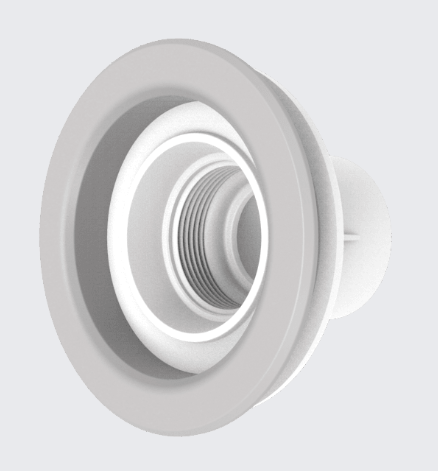 [PF10R14X(G)] Sierlijst BRIO MID voor axiale nis (Gris)