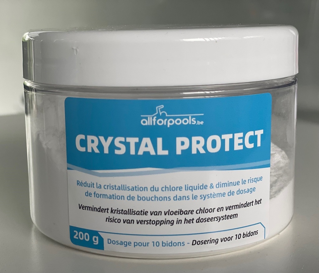 Crystal Protect 200 grammes (Dosage pour 10 bidons)