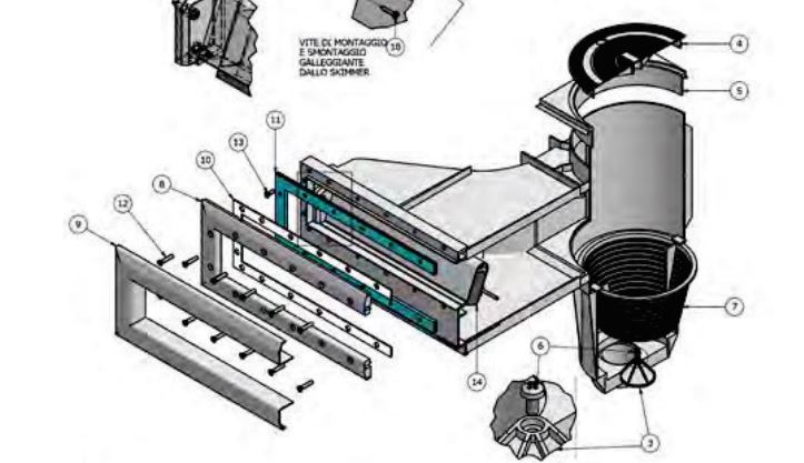[1215322] Joint Skimmer Large Pools (n°10) adhésif