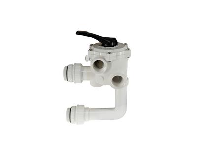 [3034100357 - 60051] Calplas side kraan 3", compleet incl. aansluitmateriaal 3" en 90mm