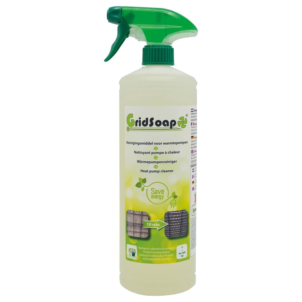 Gridsoap Nettoyant Grille Pompe A Chaleur 1L