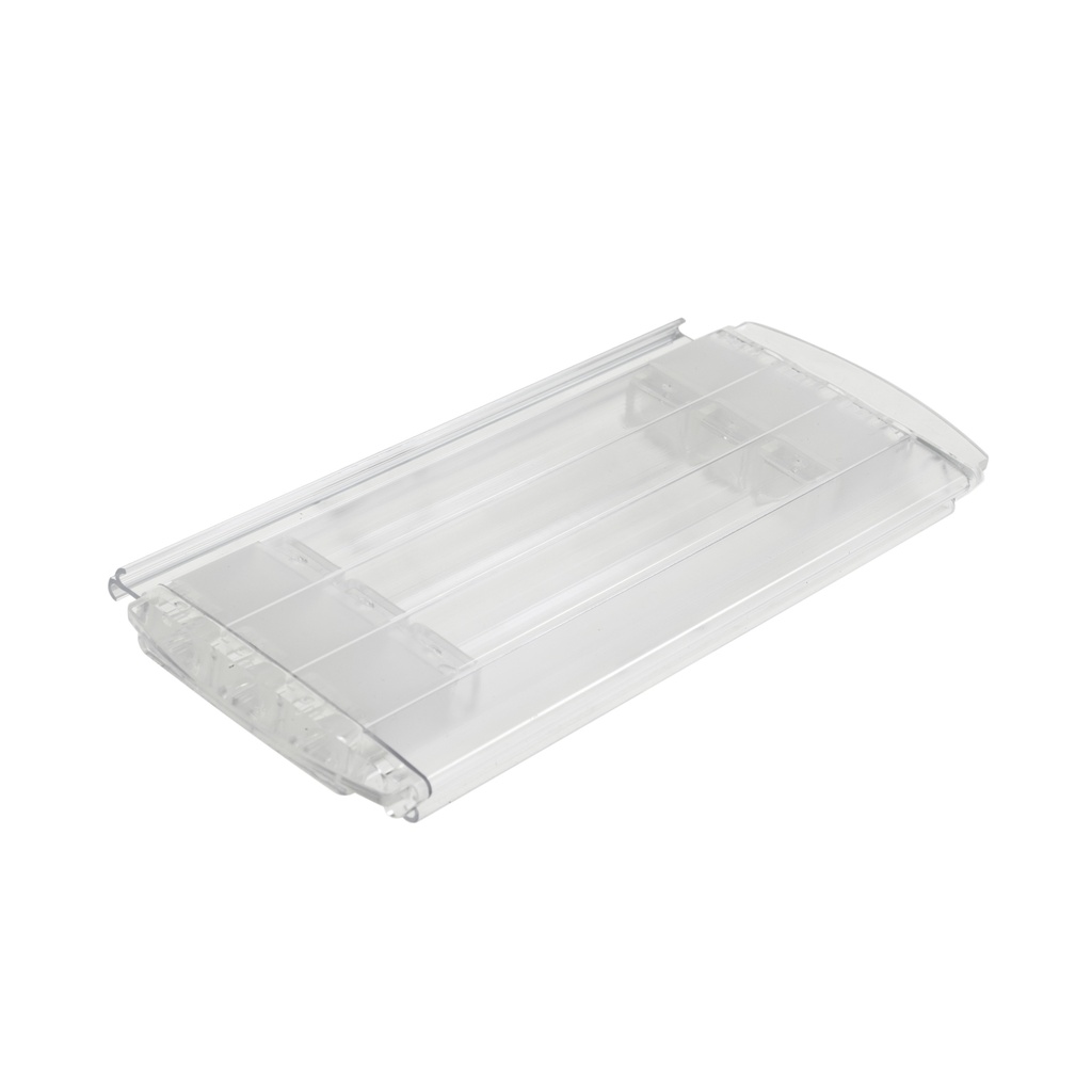 [Lames PC solar Transparant 3000mm] AQD Polycarbonaat lamellen anti-alg Solar Transparant 62,5mm (3000mm)