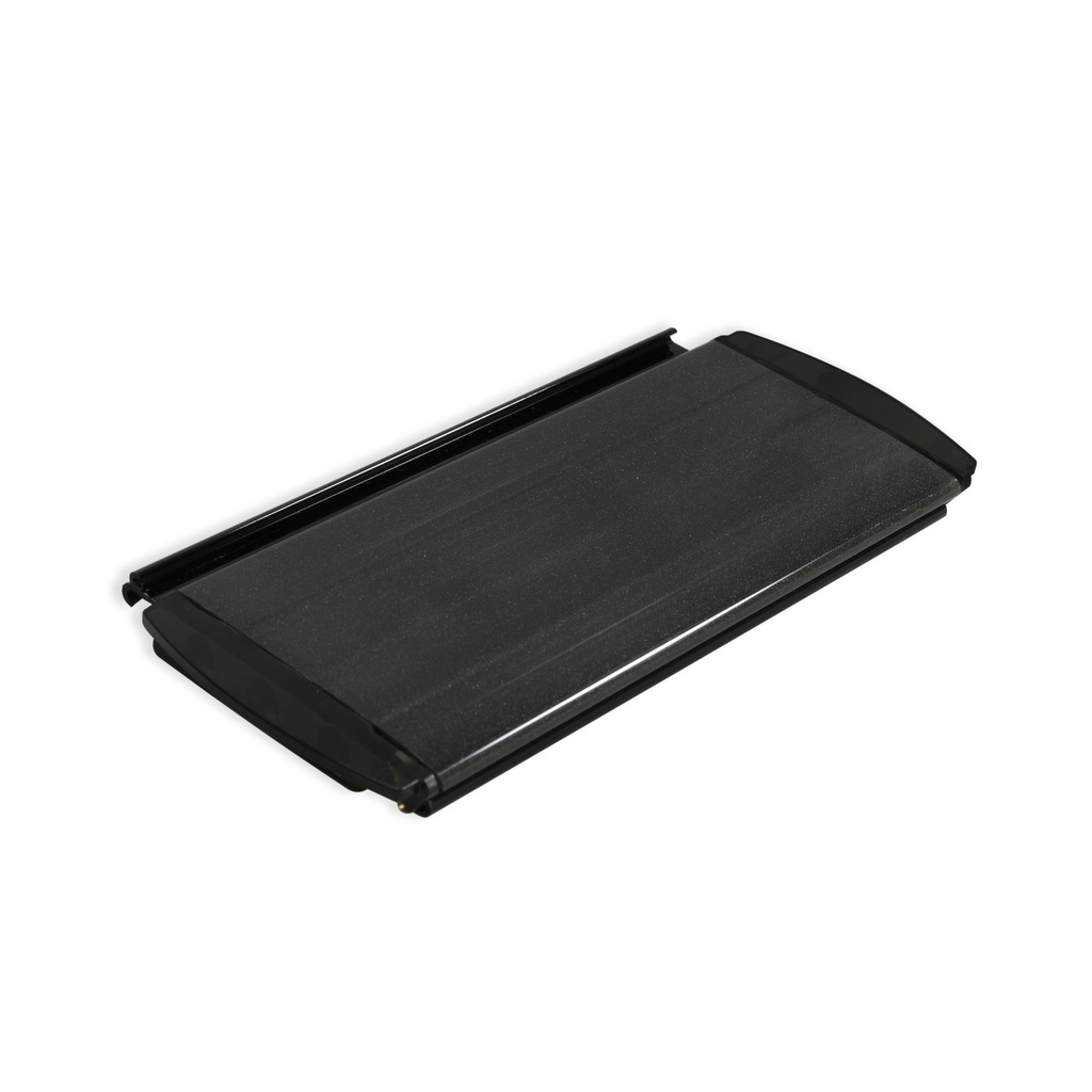 [Lames PC Graphite Solar 3000mm] AQD Polycarbonaat anti-alg lamellen Graphite Solar 62,5mm (3000mm)