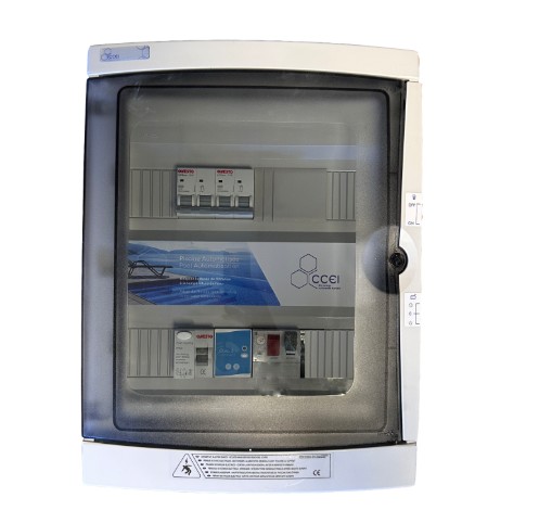 Coffret électrique 4-6A - 100W - CLEA 2 + Pompe+Différentiel