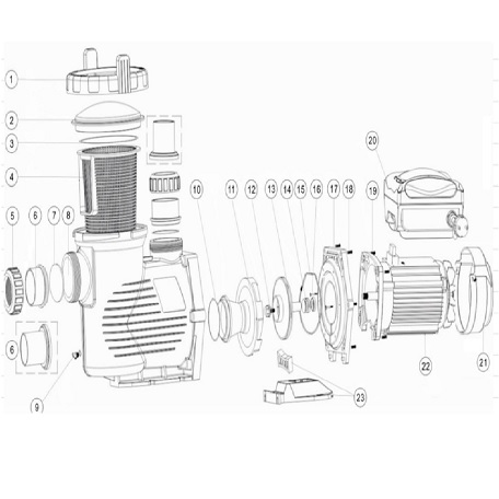 [89020719] Spv_Vis Turbine Idem Pour Sph/Epv(10 )