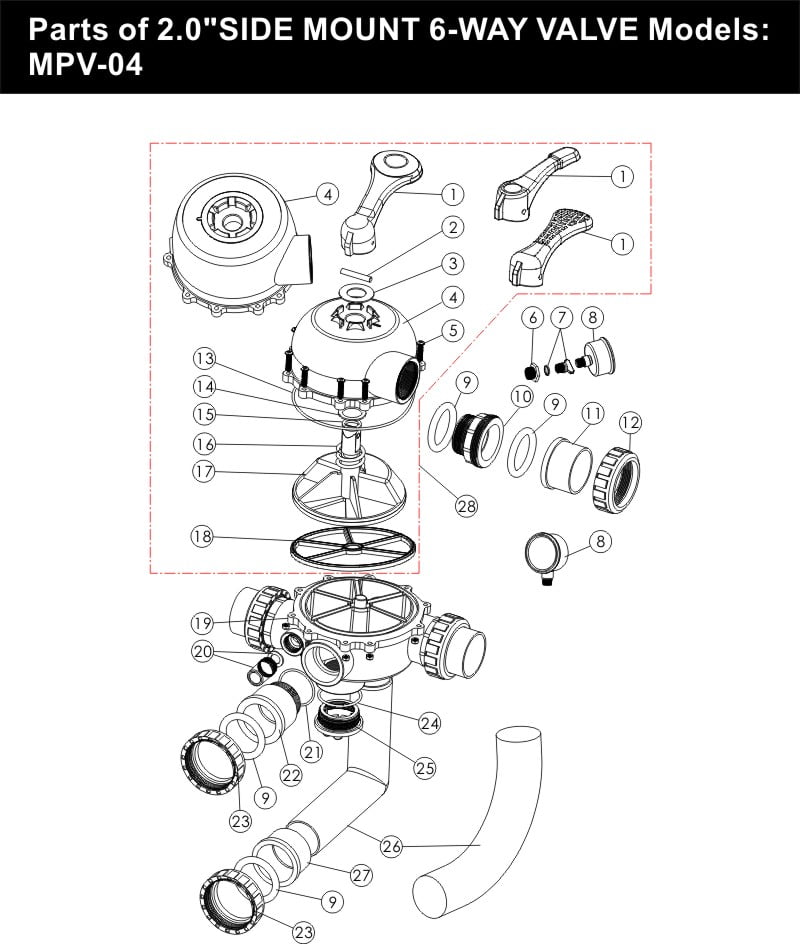 [89280104] Temoin De Turbidite Avec Joint Pour Vanne Filtre Emaux (20)