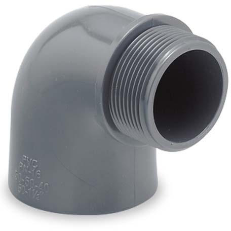 Knie 90° 50 F X 1.5" M