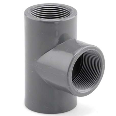 Te 90° 1.5" F X F X F te vijzen
