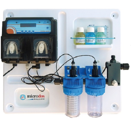 Panneau De Dosage Chlore & Ph Dual