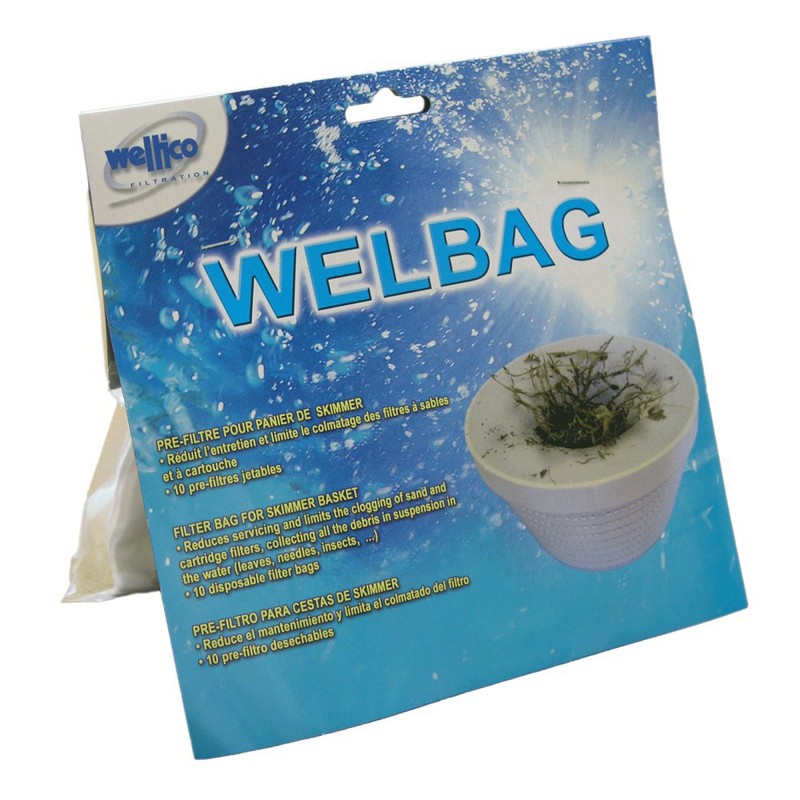 Welbag/Flobag - Préfiltre pour skimmer (10 pièces)