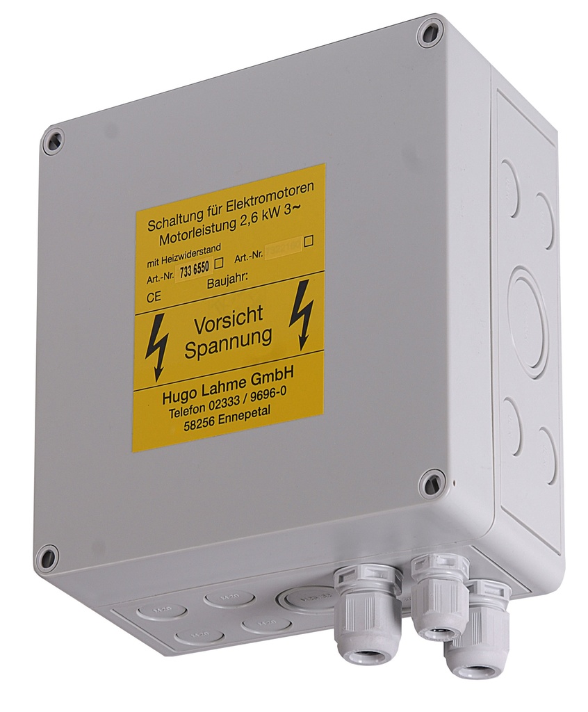 [7336650 3082000032] Stuurkast Hugo Lahme 1.5Kw -Piezo