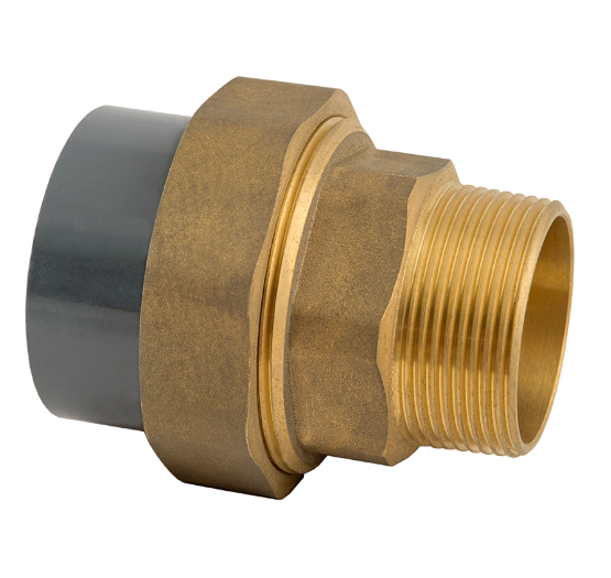 Raccord Union Laiton-Pvc 11/2M X 50F