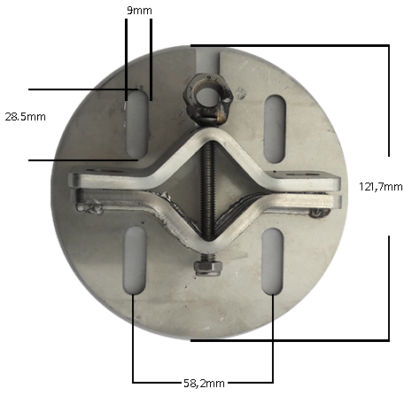 Adapter motor Del voor Arbre V8