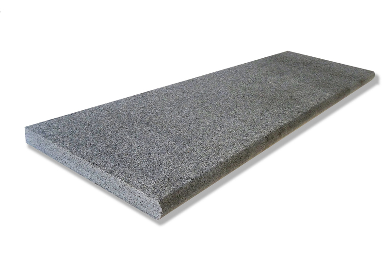 Margelle A Bord 1/2 Lune Droite - 600 X 400 X 40