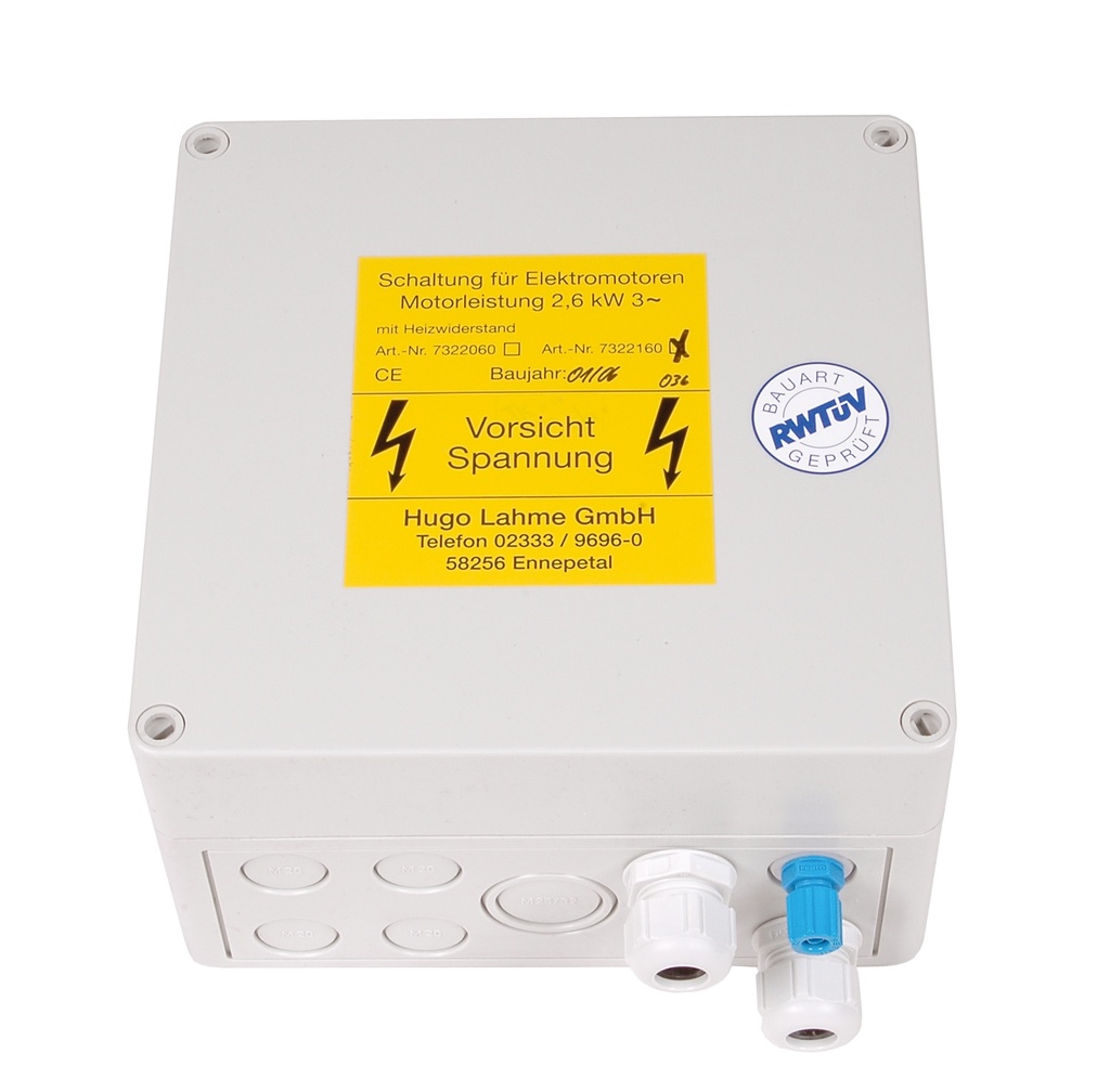 [7313050] Stuurkast Hugo Lahme 1.5Kw -Pneumatisch