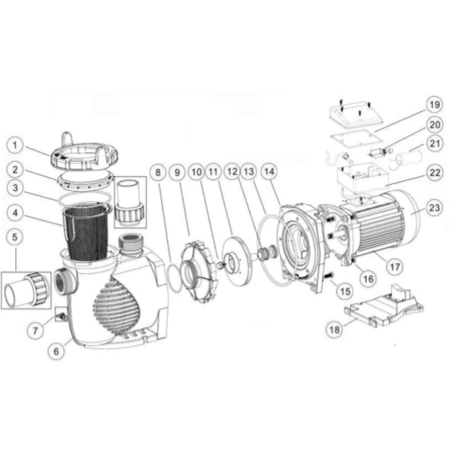[01311047] Sph_ Turbine  Pour Sph 100(50Hz)(11)