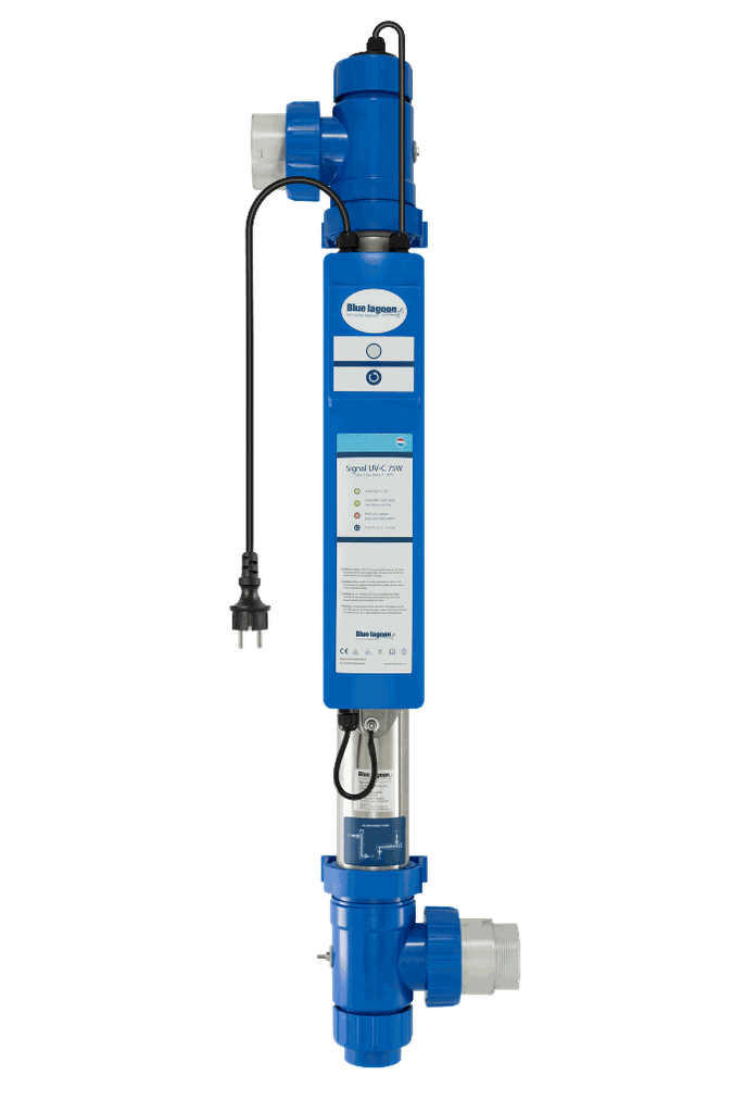 [BH11752] Uv-C Blue Lagoon Signal - 75W in Rvs