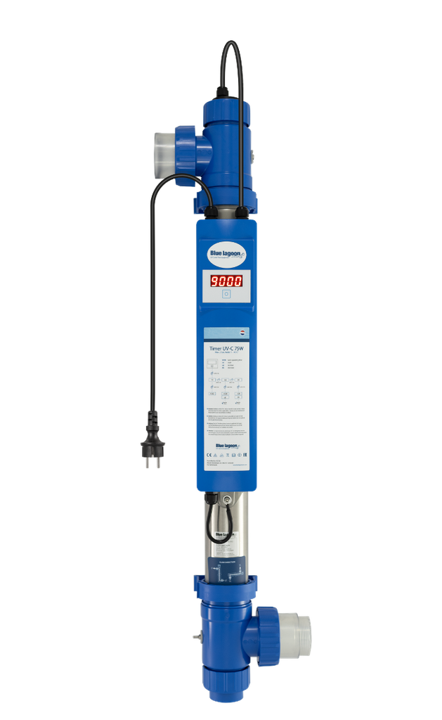 Sterilisation UV-C 4ALL Timer Blue Lagoon- 75W