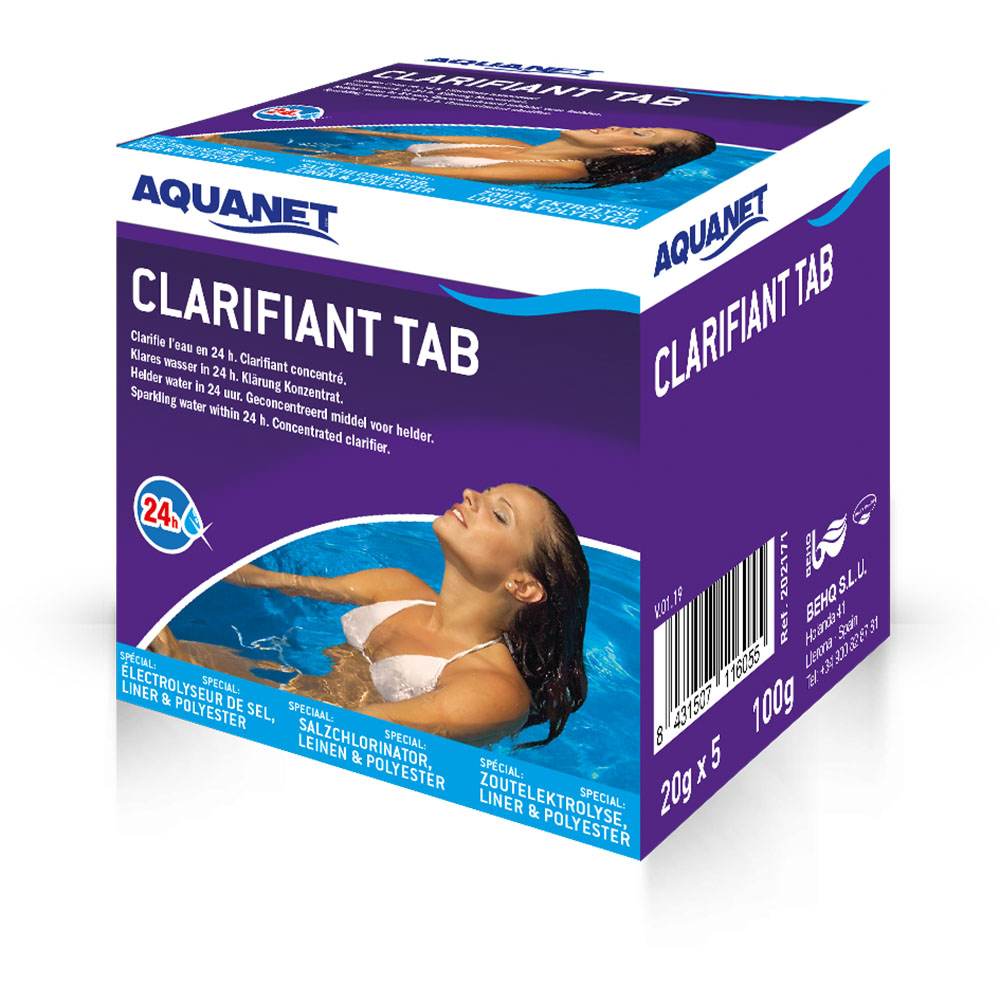 [BHCLARIFIANTTAB240gr 202045] Vlokmiddel Tabs - 240 Gr (12 tabletjes)