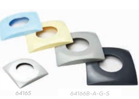 [*64166G 3007150057] Sierlijst Design voor Stofzuiger aansluiting (Gris)