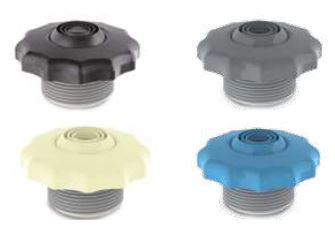 [63182G] Inlaatfitting Nozzle Elegance (Gris)