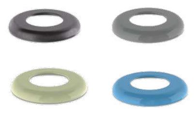 [62971G 3007150261] Sierlijst Elegance Voor Stofzuiger aansluiting (Gris)