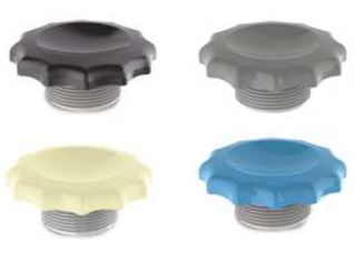 [63183G 3007150257] Afsluitstop Elegance voor Stofzuiger aansluiting (Gris)