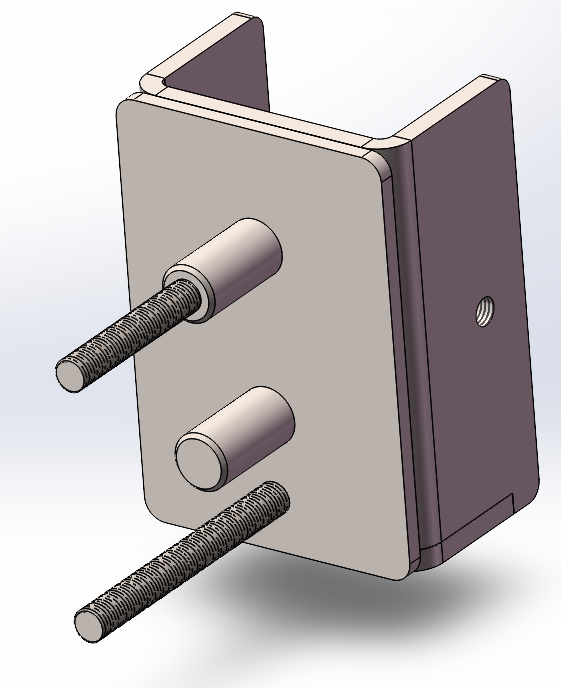 Pièce à sceller liner pour fixation poutre plage/renfort (la pièce)