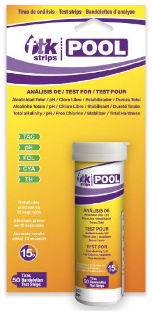 Ftk Pool Strips (50) 5 In 1