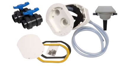 [507721 3023030261] Pièce à sceller pour New Jet Vag, Pro Luxe et Balneo -  Beton/Coque 63/75 Mm
