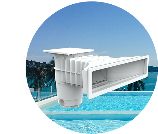 Skimmer Design A500 NHL - Béton/Liner