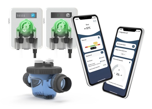 [ORPHEOWIFI] Automatische Dosering Chloor & pH Orpheo VP Wifi