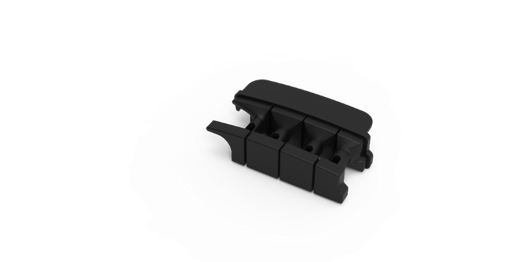 [bouchonAFPnoir] Einddoppen AFP 60mm Zwart (paar)