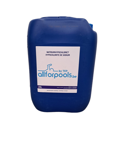 [AFPC-HYCA  U.N 1791 / 8 . II . (E) 3034040061] Hypochlorite De Sodium 20L Bidon Cautionné