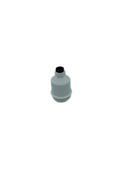 [PF10R285] Bouchon avec presse-étoupe pour spot (Fileté 1,5&quot; mâle vers un presse étoupe)