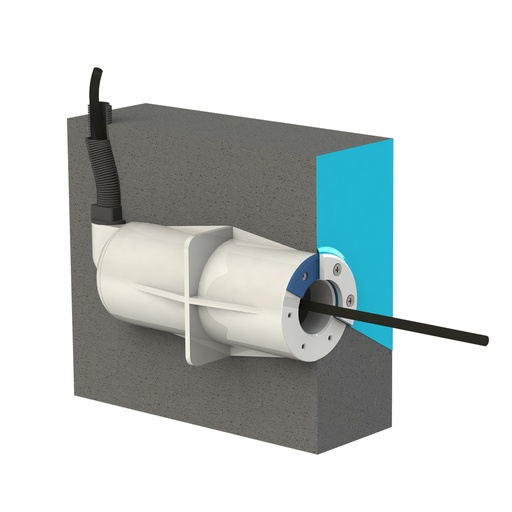 [PZA-WC-NG 3094030221] Traverse De Paroi sans Tube Flexible