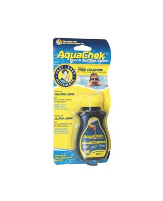 [3010040018 - 511244A] Aquachek teststrips Geel 4 in 1
