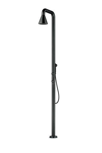 [3059080078] Douche  JEE-O CONE Gun Metal - with handshower