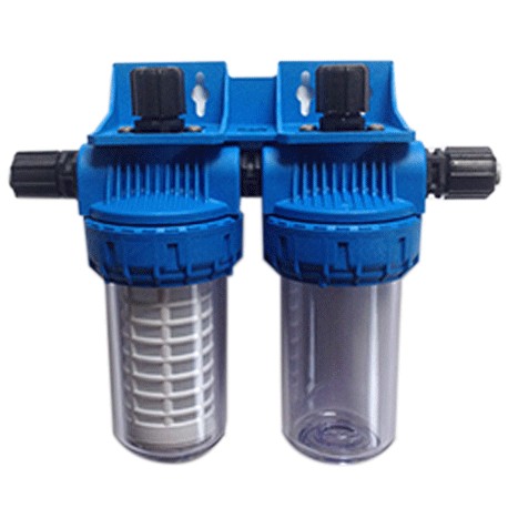 [11.100.149] Chambre Analyse Double Pour Sondes Avec Attache Murale