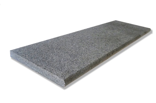 [*79545-4915] Margelle A Bord 1/2 Lune Droite - 600 X 400 X 40