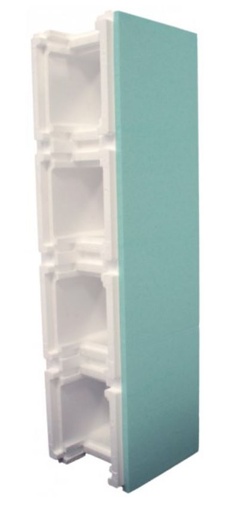 [*BLOCROC] Bloc-Roc Polystyrene Ultra Dense 1000 X 250 X 250Mm 
