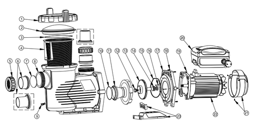 [113005935-E020001]  Garniture Mecanique Emaux ( Eph/Epv/Sph Spv) (14)