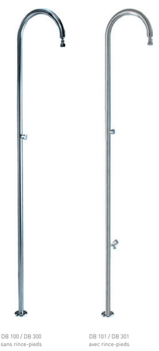 [DB301] Douche  Inox 